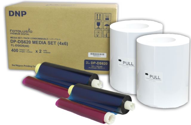 DNP Paper DM46620 2 Rolls ? 400 prints. 10x15 for DS620
