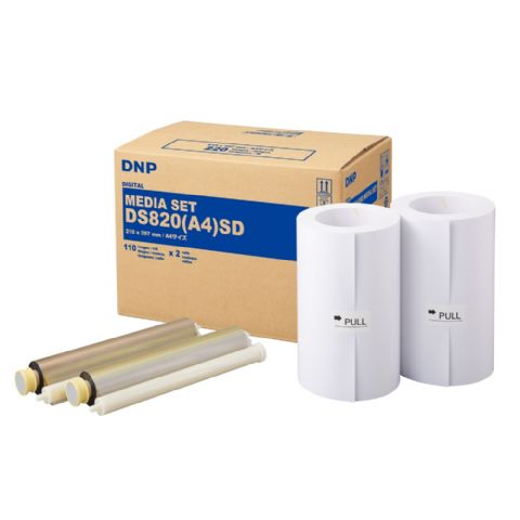 DNP Paper DMA4820 2 Rolls with 110 prints A4 for DS820