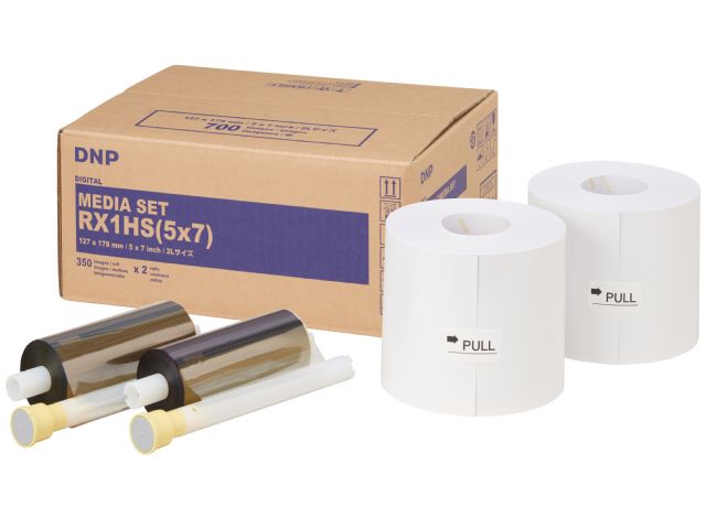 DNP Paper DSRX1HS-5X7 2 Rolls ? 350 prints. 13x18 for DS-RX1HS