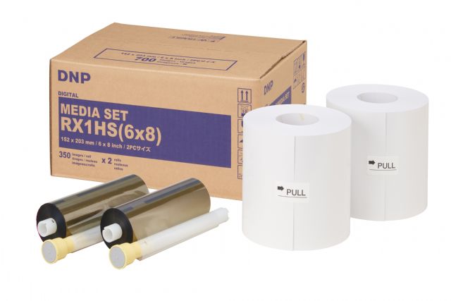 DNP Paper DSRX1HS-6X8 2 Rolls 350 prints. 15x20 for DS-RX1HS