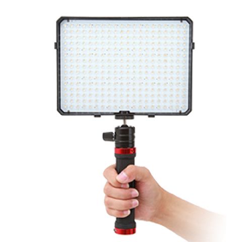 Falcon Eyes Bi-Color LED Lamp Set Dimmable DV-300F2-K1 incl. Battery