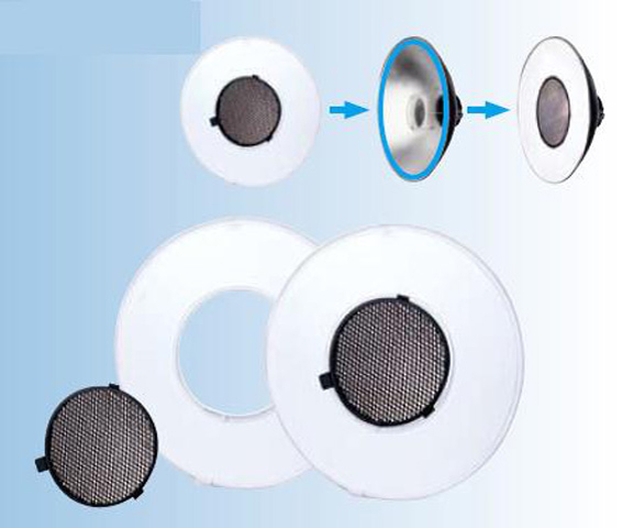 Falcon Eyes Diffuser + Grid CDH-40-3 for SR-41T