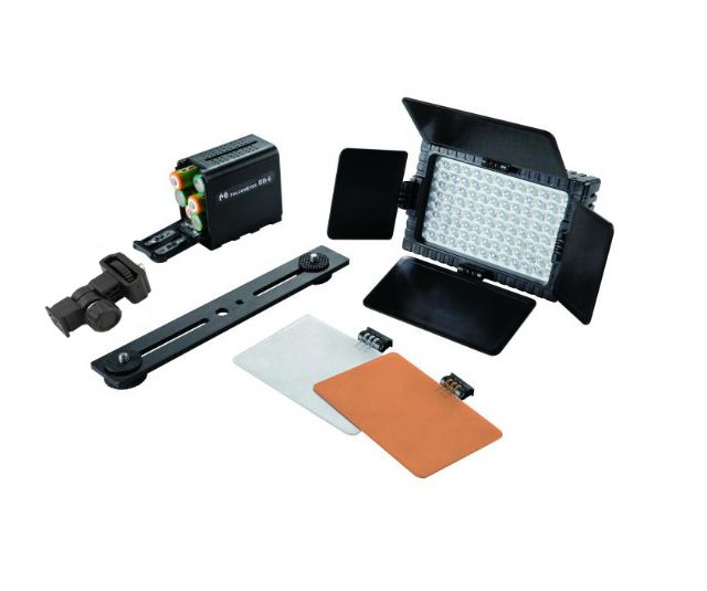 Falcon Eyes LED Lamp Set Dimmable DV-96V-K1 on Penlite