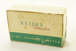 Weston Master Cine Exposure Meter Box & Lanyard