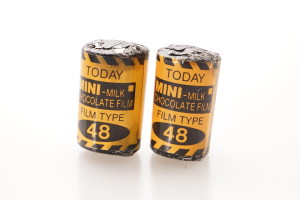 2 x Chocolates wrapped as Kodak 35mm Film Cassettes