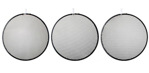 Hensel 7inch Reflector Honeycomb Grid Set of 3