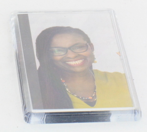 2 x Acrylic Magnetic Photo Frames (Fridge Magnets)