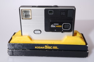 Kodak Disc 4000 Camera on original display base