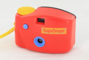 SupaSnaps Red Blue & Yellow 126 Camera