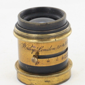 Wray London 5 x 4.5 inch Brass Lens