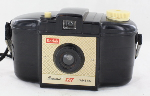 Kodak Brownie 127 Camera in case c1952