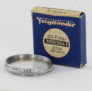 Voigtlander 317/41 AR 40.5mm UV Filter Boxed