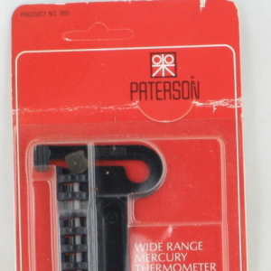 Paterson wide range spirit thermometer (23cm)  New Old Stock
