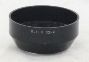 B.D.B 33mm Lens Hood