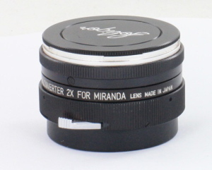 Soligor MC Auto Teleconverter 2x to fit Miranda EC or Sensorex EE etc in Case