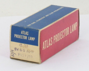 Atlas G/23 5V 6.5A P15s/19 Projector lamp (New Old Stock)