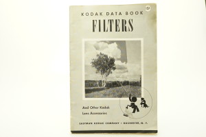 Kodak data Book Filters circa 1940's
