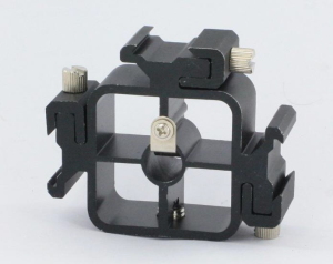 Triple Flash Bracket with 3 Cold Shoes / Brolly/umbrella holder for stand