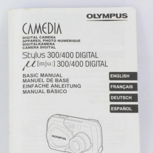 Olympus Stylus & Mju 300/400 Digital Manual