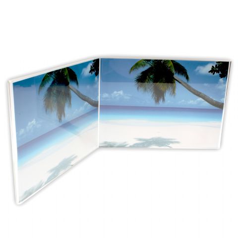Zep Double Photo Frame 730264 Acrylic Doppie 2x 15x10 cm